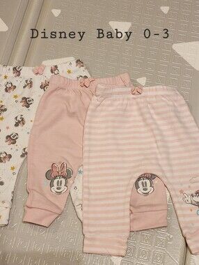 Disney Baby Pink Minnie Mouse Leggings Set